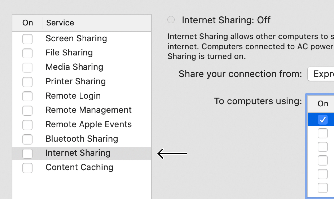 express vpn settings for mac