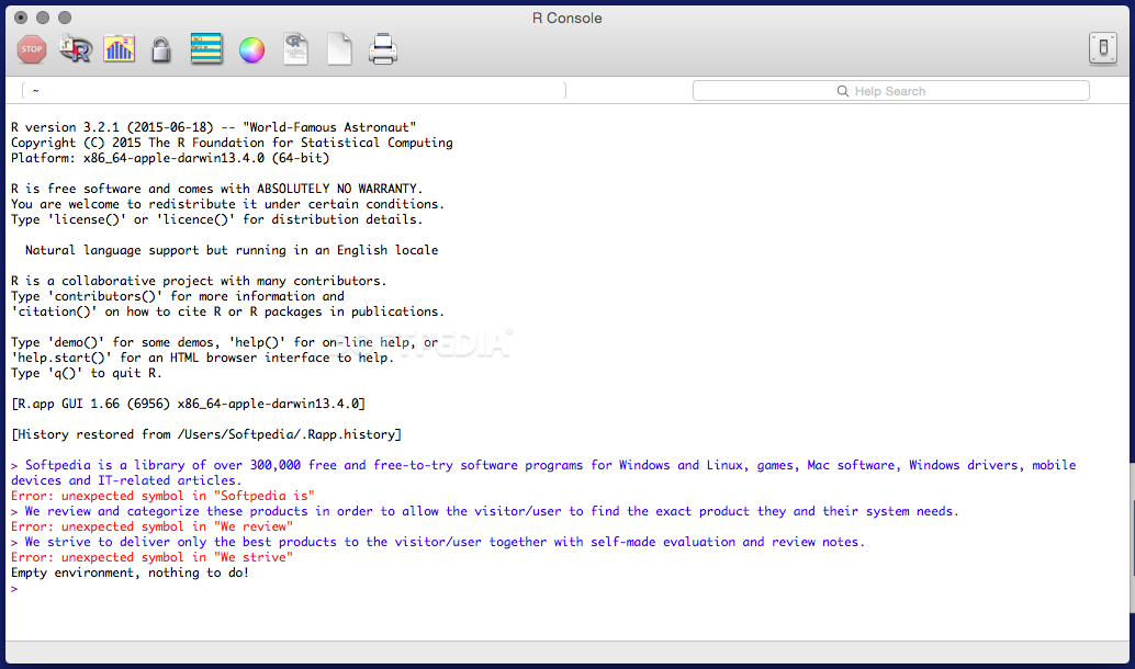 r software download for mac